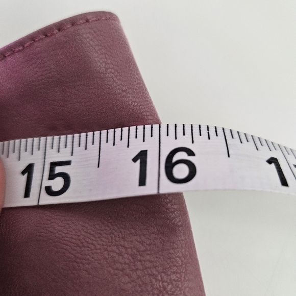 Free People Vegan Suede Modern Femme Mini Skirt Size 12 Barbie Schoolgirl - Picture 7 of 11